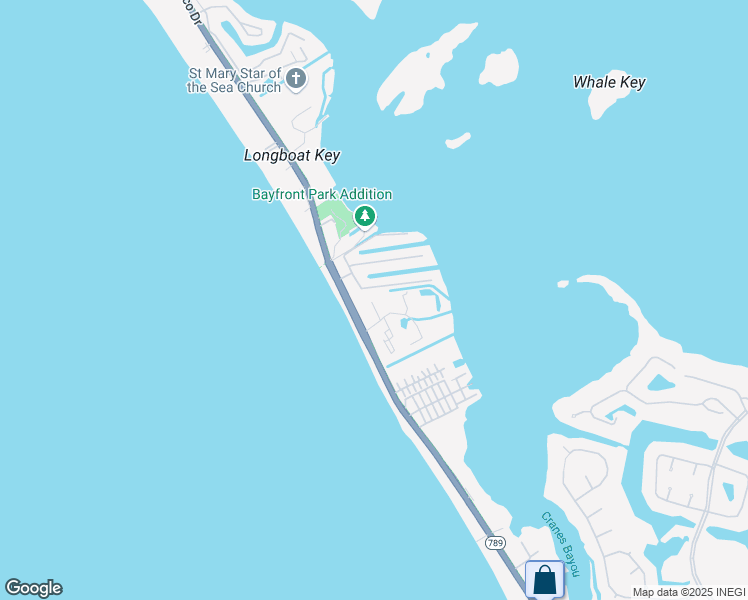 map of restaurants, bars, coffee shops, grocery stores, and more near 517 Bayport Way in Longboat Key