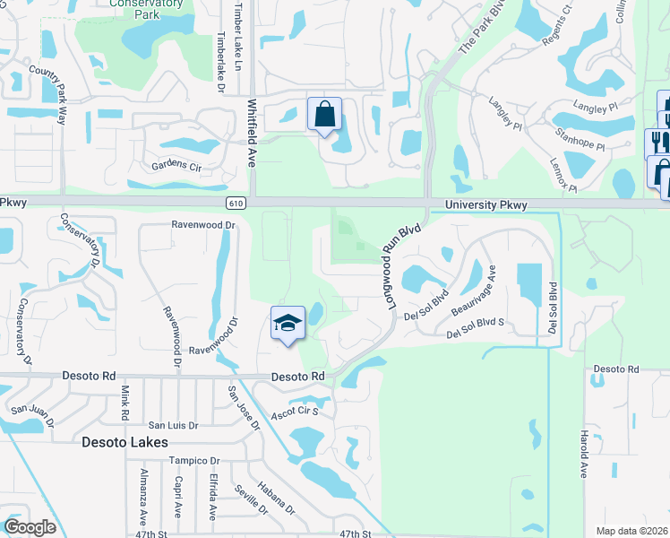 map of restaurants, bars, coffee shops, grocery stores, and more near 4237 Callista Lane in Sarasota