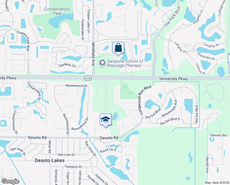 map of restaurants, bars, coffee shops, grocery stores, and more near 4205 Callista Lane in Sarasota