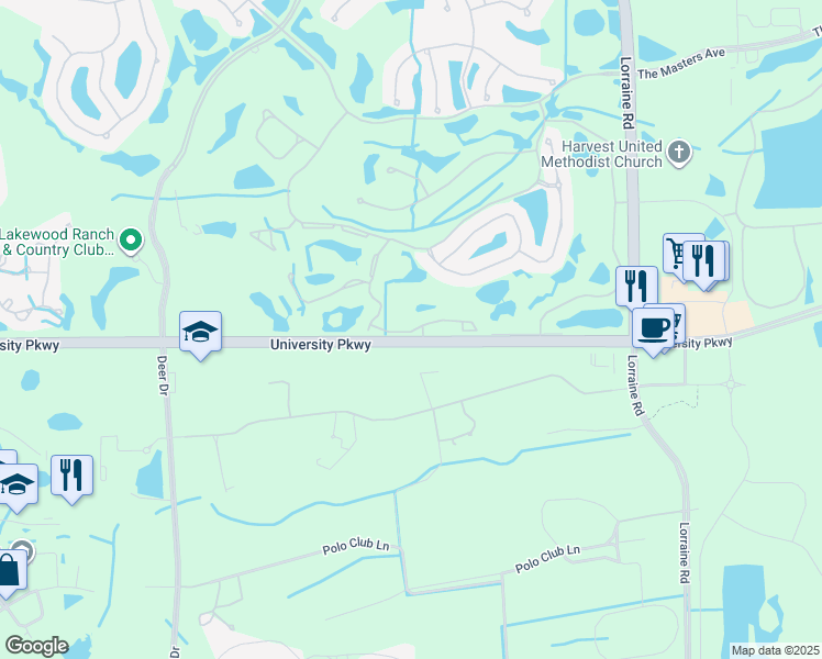 map of restaurants, bars, coffee shops, grocery stores, and more near 49 Boca Grove Place in Bradenton