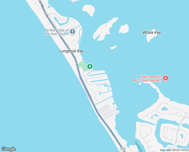 map of restaurants, bars, coffee shops, grocery stores, and more near 569 Rountree Drive in Longboat Key