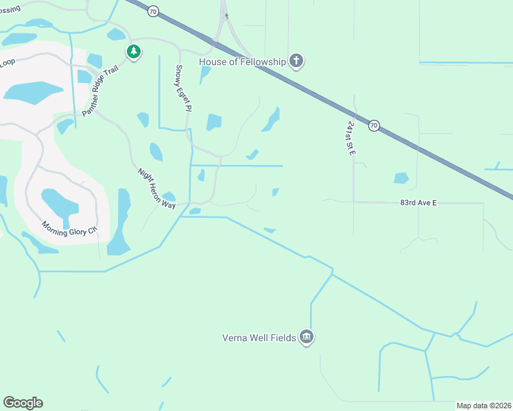 map of restaurants, bars, coffee shops, grocery stores, and more near 23320 Red Robin Place in Bradenton
