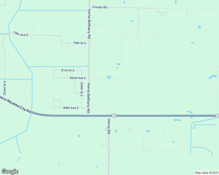map of restaurants, bars, coffee shops, grocery stores, and more near 8118 Barr Road in Myakka City