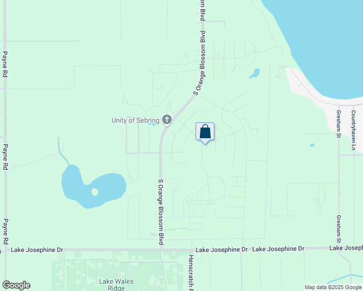 map of restaurants, bars, coffee shops, grocery stores, and more near 10435 Heather Downs Terrace in Sebring