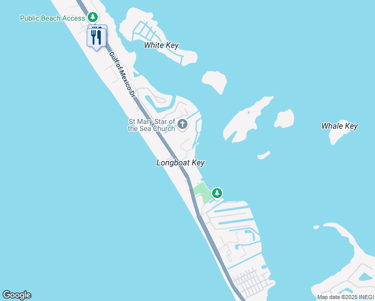 map of restaurants, bars, coffee shops, grocery stores, and more near 4234 Florida 789 in Longboat Key