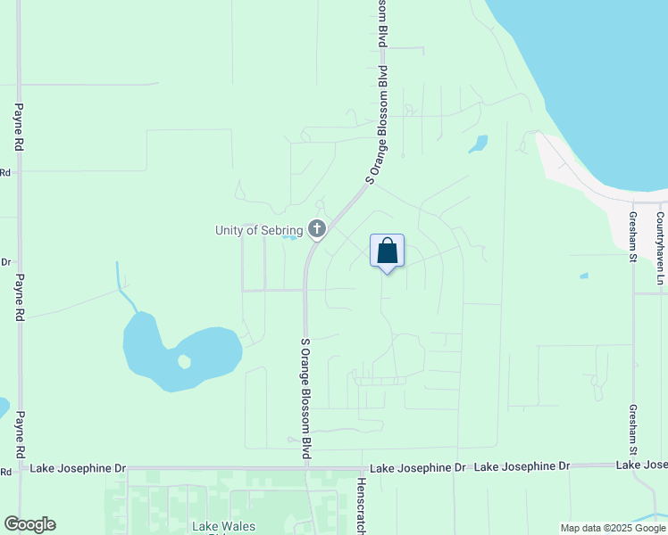 map of restaurants, bars, coffee shops, grocery stores, and more near 10435 Heather Downs Terrace in Sebring