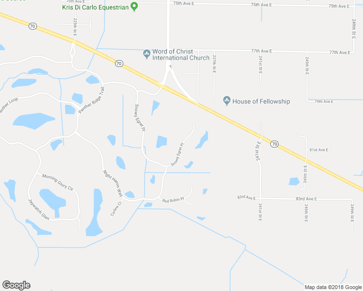map of restaurants, bars, coffee shops, grocery stores, and more near 8235 Snowy Egret Place in Bradenton