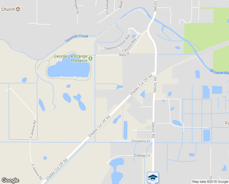 map of restaurants, bars, coffee shops, grocery stores, and more near 4510 Glades Cut Off Road in Fort Pierce