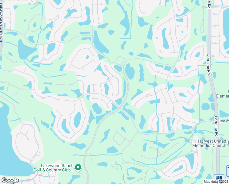 map of restaurants, bars, coffee shops, grocery stores, and more near 7722 US Open Loop in Lakewood Ranch