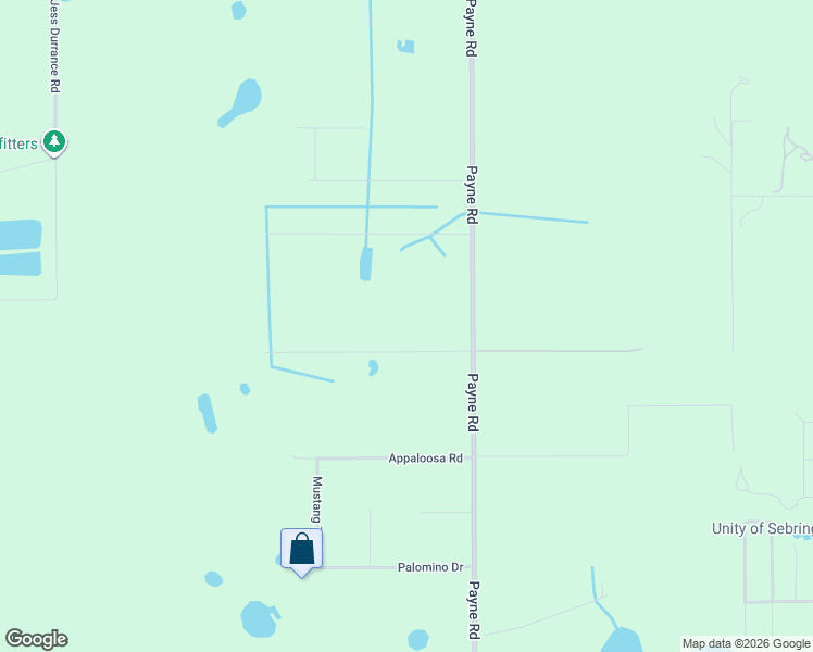 map of restaurants, bars, coffee shops, grocery stores, and more near 4740 Wilderness Trail in Sebring