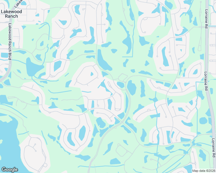 map of restaurants, bars, coffee shops, grocery stores, and more near 7618 Desert Inn Way in Lakewood Ranch