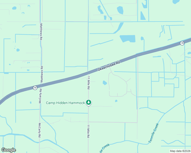 map of restaurants, bars, coffee shops, grocery stores, and more near 11275 Okeechobee Road in Fort Pierce