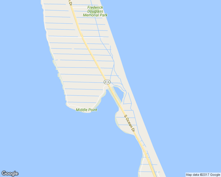 map of restaurants, bars, coffee shops, grocery stores, and more near 4735 South Ocean Drive in Fort Pierce