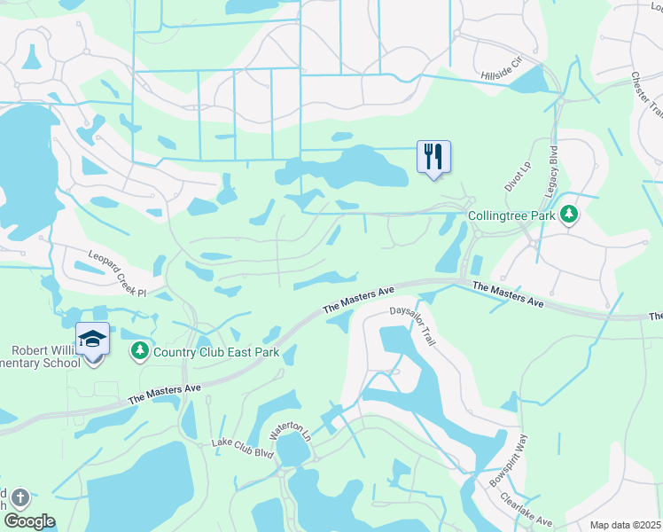 map of restaurants, bars, coffee shops, grocery stores, and more near 15616 Leven Links Place in Bradenton