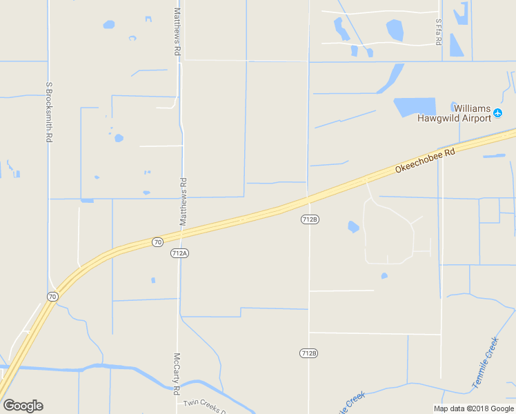 map of restaurants, bars, coffee shops, grocery stores, and more near 11580 Okeechobee Road in Fort Pierce