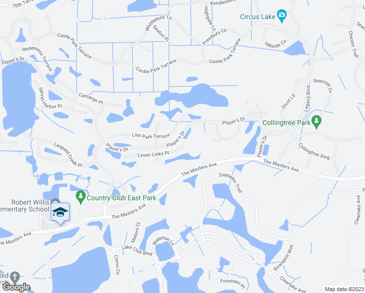 map of restaurants, bars, coffee shops, grocery stores, and more near 15623 Leven Links Place in Bradenton