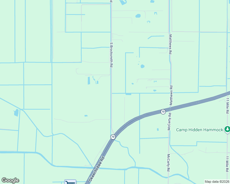 map of restaurants, bars, coffee shops, grocery stores, and more near 3396 South Brocksmith Road in Fort Pierce