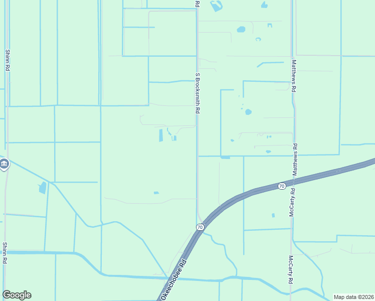 map of restaurants, bars, coffee shops, grocery stores, and more near 3550 South Brocksmith Road in Fort Pierce