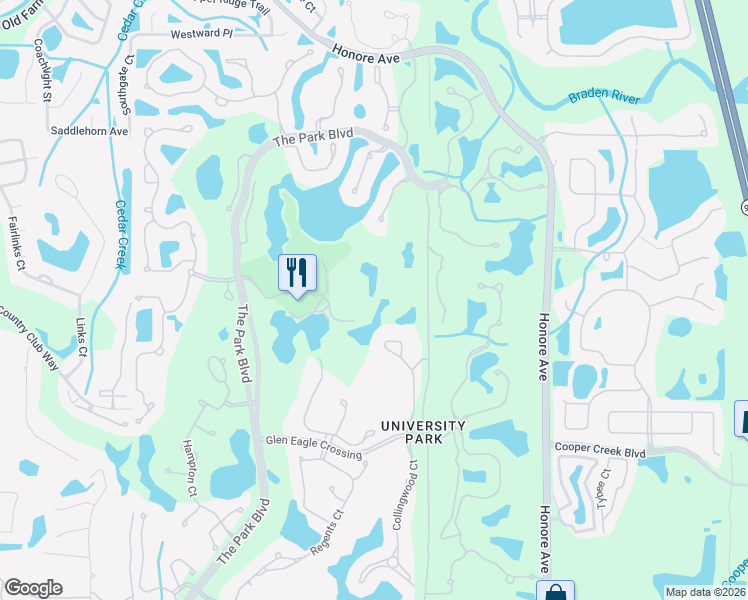 map of restaurants, bars, coffee shops, grocery stores, and more near in Bradenton