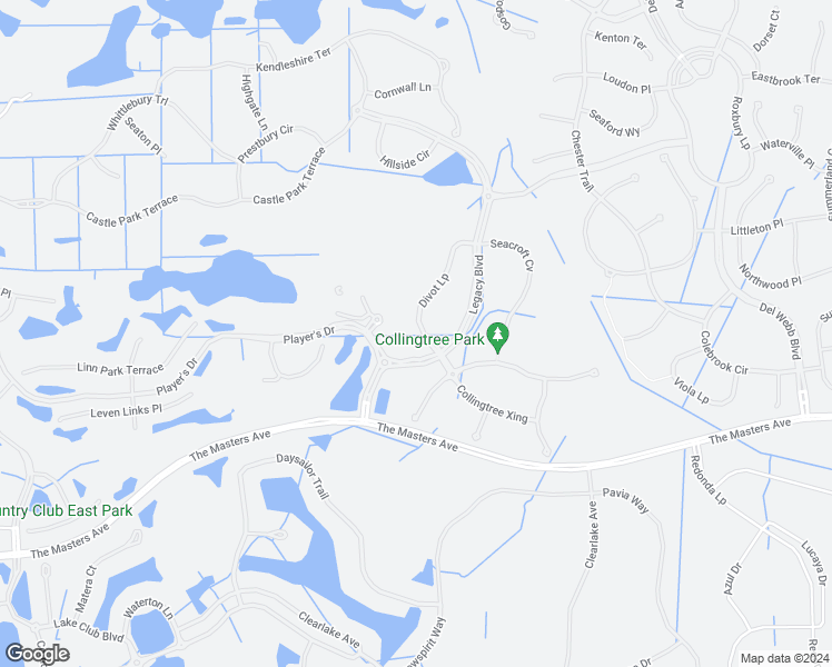 map of restaurants, bars, coffee shops, grocery stores, and more near 7530 Divot Loop in Bradenton