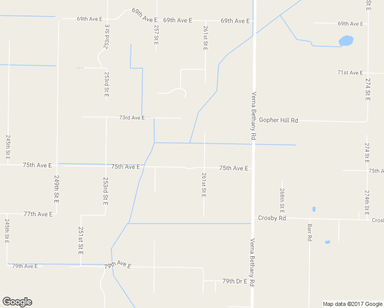 map of restaurants, bars, coffee shops, grocery stores, and more near 26007 75th Avenue East in Myakka City