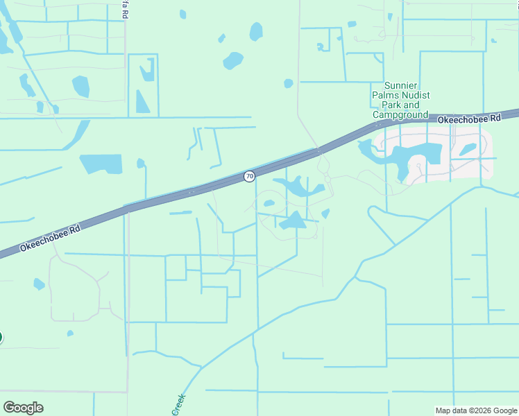 map of restaurants, bars, coffee shops, grocery stores, and more near 9901 Okeechobee Road in Fort Pierce
