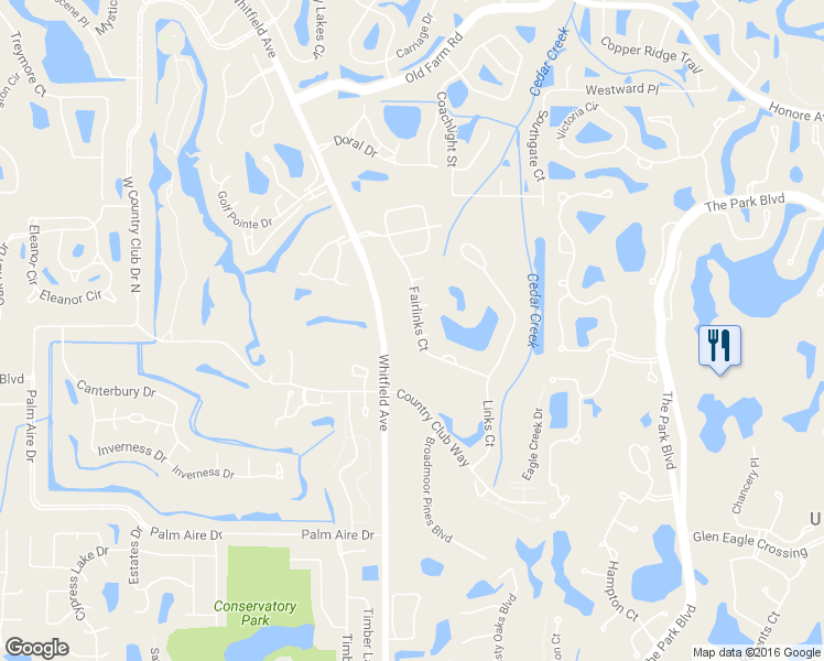 map of restaurants, bars, coffee shops, grocery stores, and more near 7514 Fairlinks Court in Sarasota