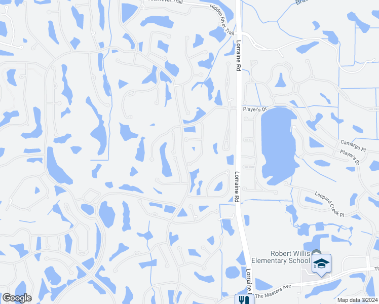 map of restaurants, bars, coffee shops, grocery stores, and more near 7531 Arnold Palmer Green in Bradenton
