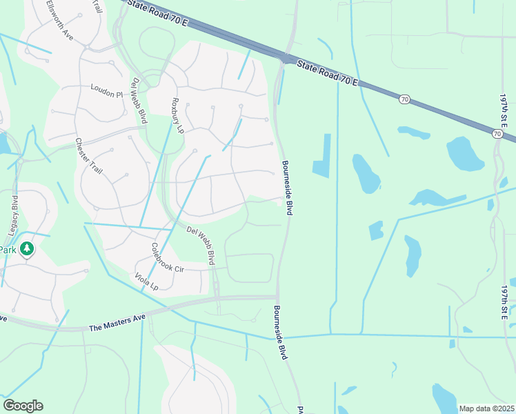 map of restaurants, bars, coffee shops, grocery stores, and more near 18014 Littleton Place in Lakewood Ranch