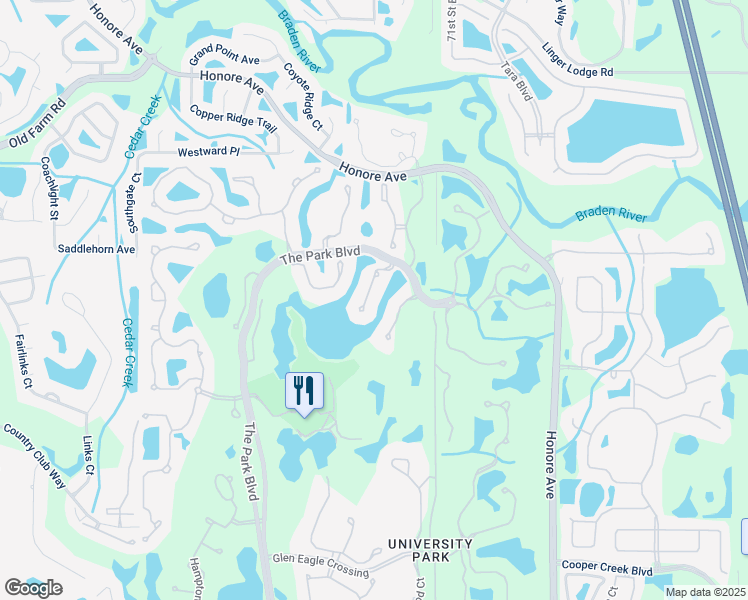 map of restaurants, bars, coffee shops, grocery stores, and more near 7310 Westminster Court in Manatee County