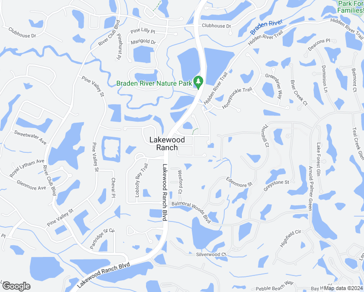 map of restaurants, bars, coffee shops, grocery stores, and more near 11510 Pimpernel Drive in Bradenton