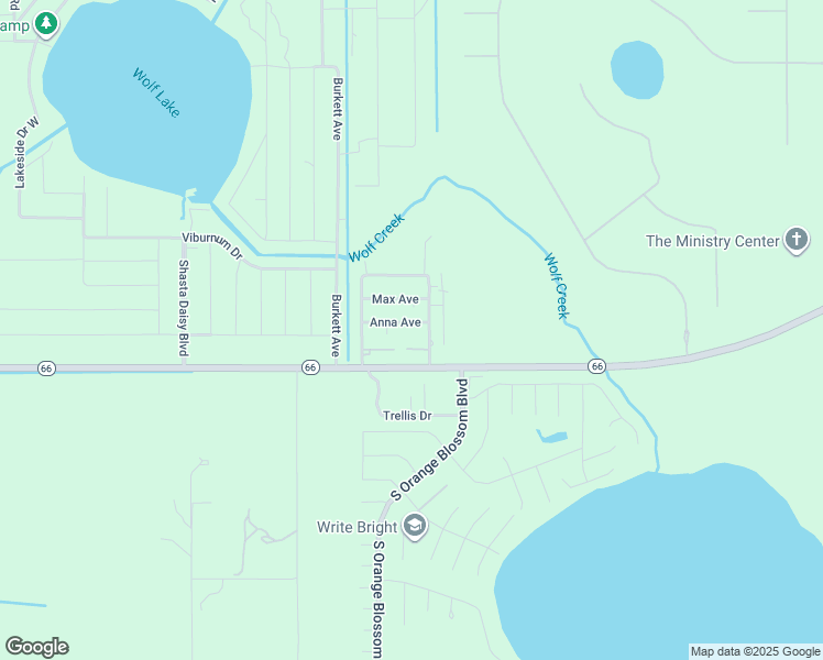 map of restaurants, bars, coffee shops, grocery stores, and more near 585 Anna Avenue in Sebring