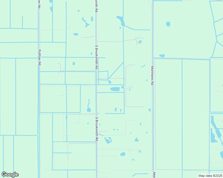 map of restaurants, bars, coffee shops, grocery stores, and more near 2410 South Brocksmith Road in Fort Pierce