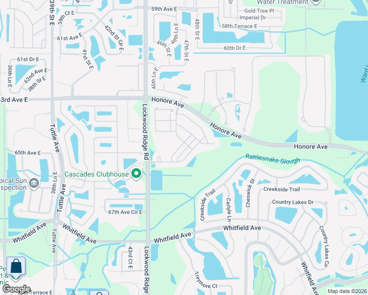 map of restaurants, bars, coffee shops, grocery stores, and more near 6413 Pine Breeze Run in Sarasota