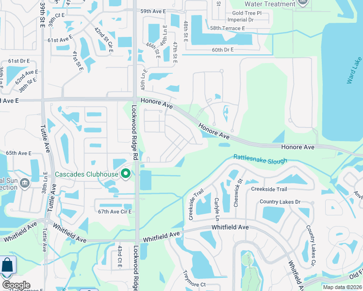 map of restaurants, bars, coffee shops, grocery stores, and more near 6413 Pine Breeze Run in Sarasota