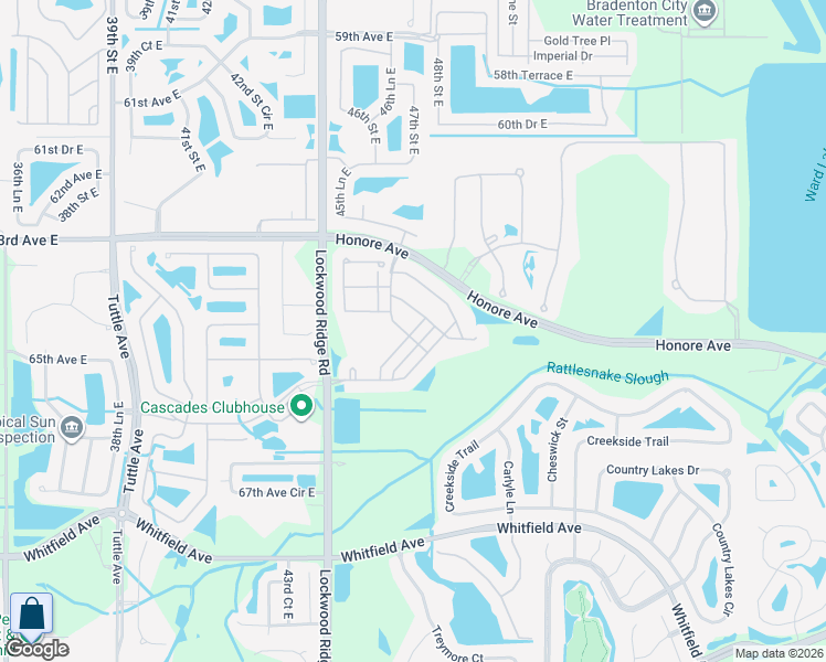 map of restaurants, bars, coffee shops, grocery stores, and more near 6413 Pine Breeze Run in Sarasota