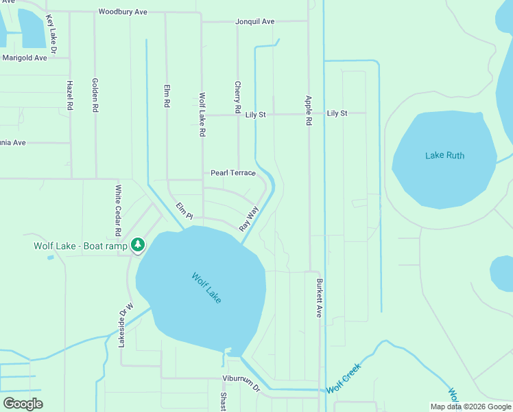map of restaurants, bars, coffee shops, grocery stores, and more near Ray Way in Sebring