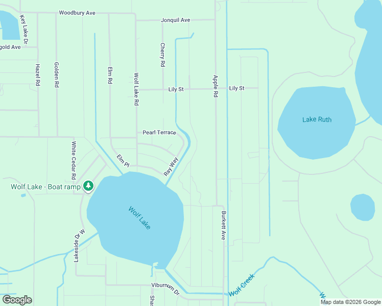 map of restaurants, bars, coffee shops, grocery stores, and more near Ray Way in Sebring