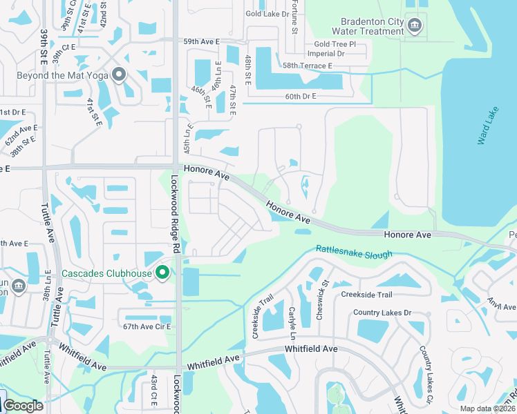 map of restaurants, bars, coffee shops, grocery stores, and more near 4807 Silvermoss Drive in Sarasota
