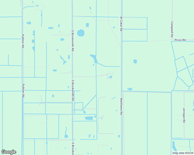 map of restaurants, bars, coffee shops, grocery stores, and more near 2140 South Brocksmith Road in Fort Pierce