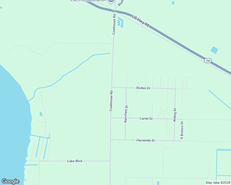 map of restaurants, bars, coffee shops, grocery stores, and more near 800 Cowhouse Road in Lorida