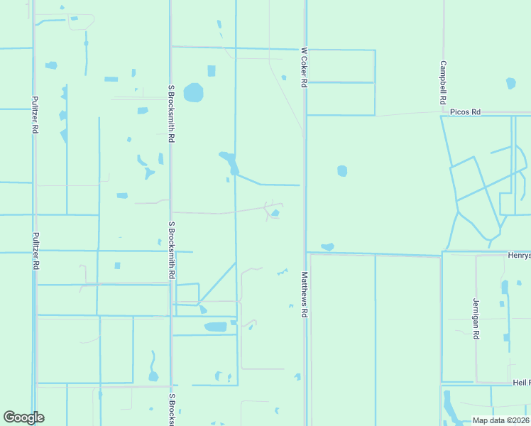 map of restaurants, bars, coffee shops, grocery stores, and more near 2140 South Brocksmith Road in Fort Pierce