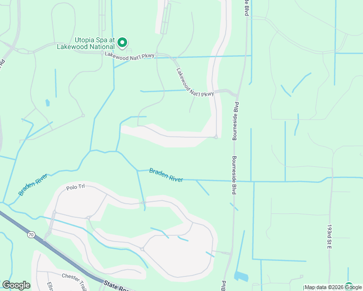 map of restaurants, bars, coffee shops, grocery stores, and more near 5664 Palmer Circle in Bradenton