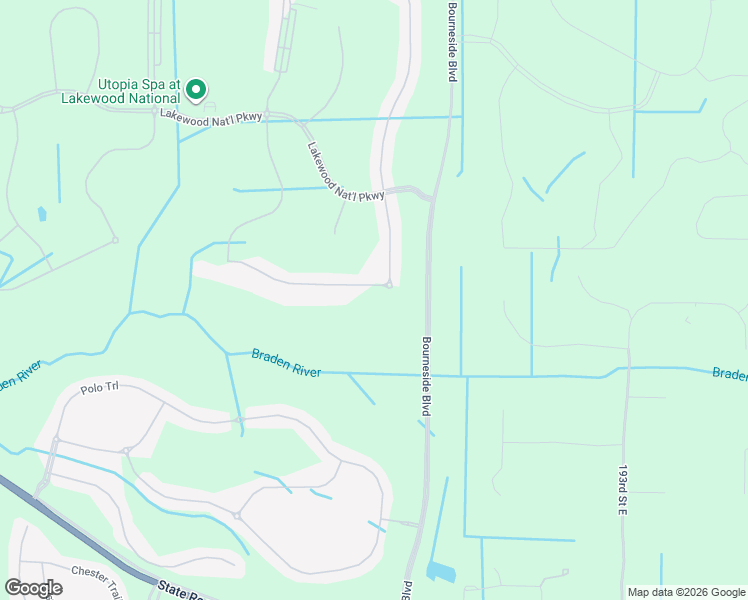 map of restaurants, bars, coffee shops, grocery stores, and more near 17501 SR 70 East in Bradenton
