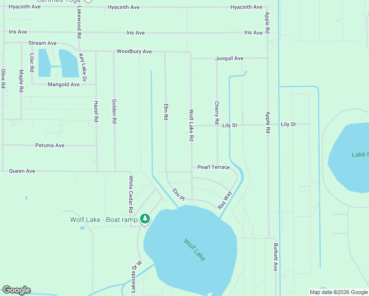 map of restaurants, bars, coffee shops, grocery stores, and more near 5809 Wolf Lake Road in Sebring