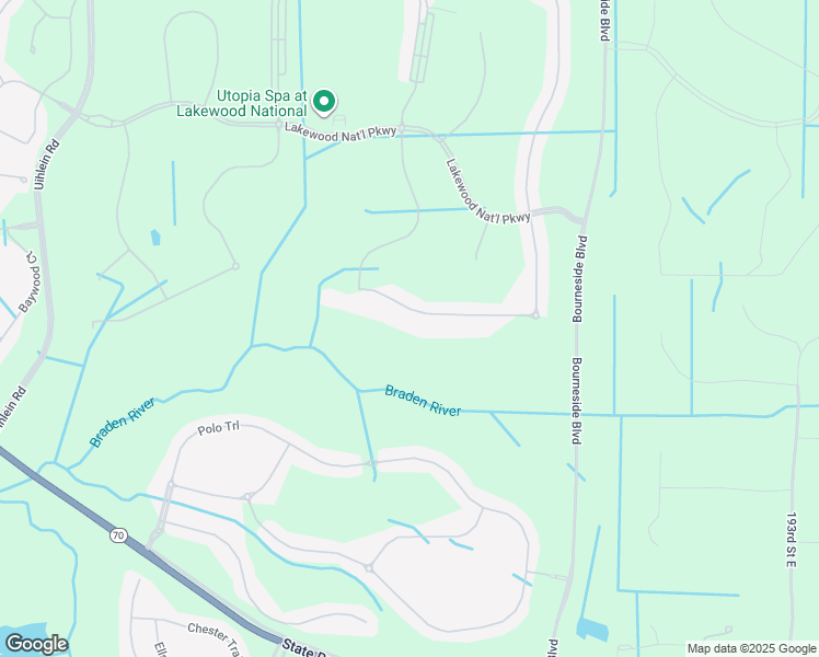 map of restaurants, bars, coffee shops, grocery stores, and more near 17510 Gawthrop Drive in Lakewood Ranch