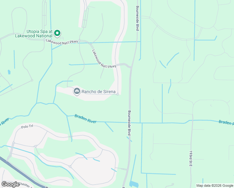 map of restaurants, bars, coffee shops, grocery stores, and more near 17501 SR 70 East in Bradenton