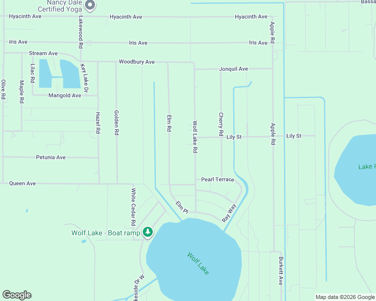 map of restaurants, bars, coffee shops, grocery stores, and more near 5809 Wolf Lake Road in Sebring