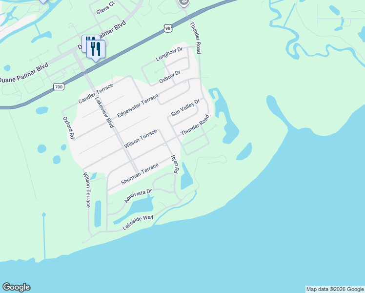 map of restaurants, bars, coffee shops, grocery stores, and more near 298 Cardinal Rd in Sebring