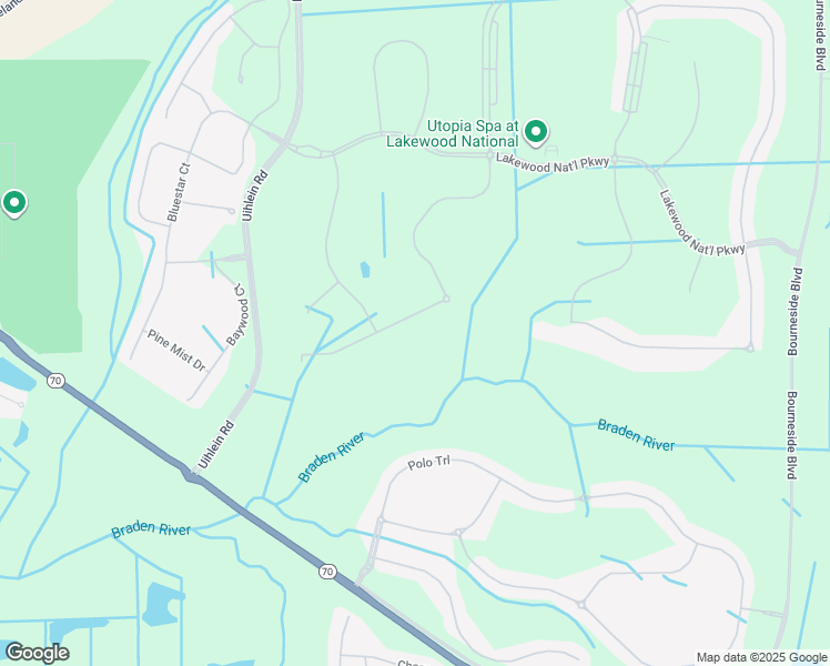 map of restaurants, bars, coffee shops, grocery stores, and more near 17108 Vardon Terrace in Bradenton